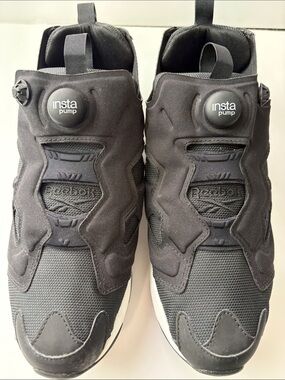 Reebok InstaPump Men’s Athletic Shoes in Black and White